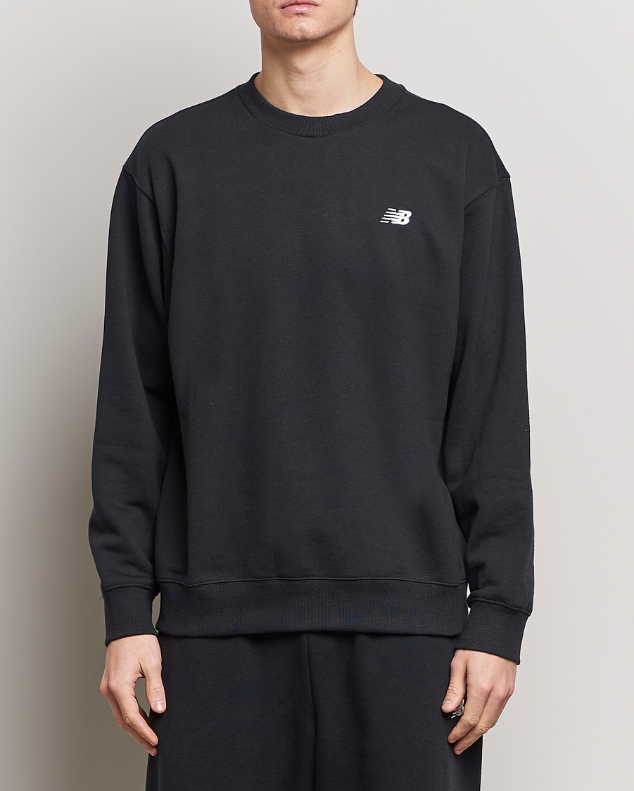 Heren | Truien | New Balance | Essentials French Terry Sweatshirt Black