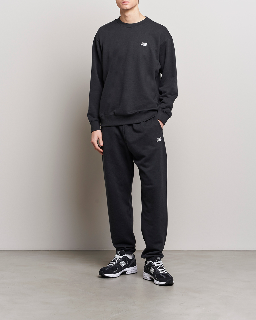 Heren | Broeken | New Balance | Essentials French Terry Sweatpants Black