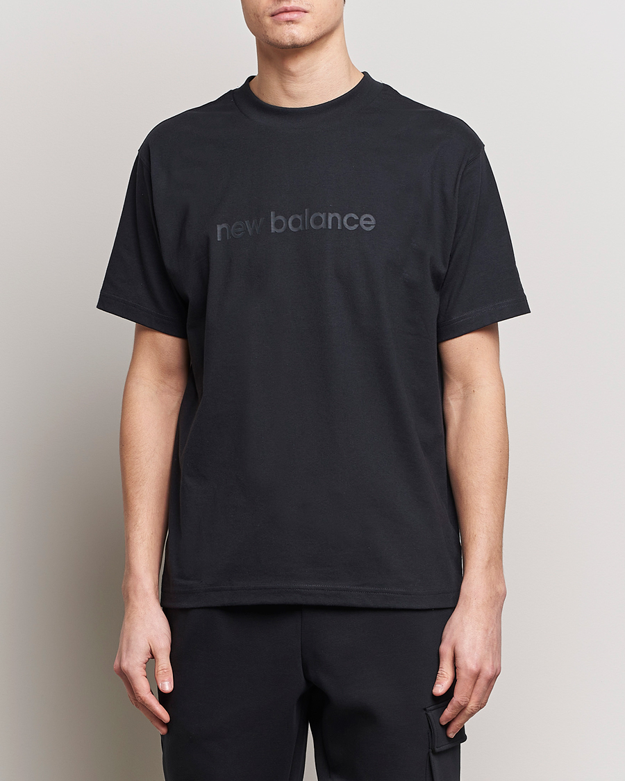 Heren | Zwarte T-shirts | New Balance | Shifted Graphic T-Shirt Black
