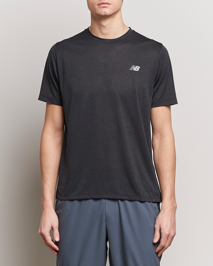 Heren | T-Shirts | New Balance Running | Athletics Run T-Shirt Black