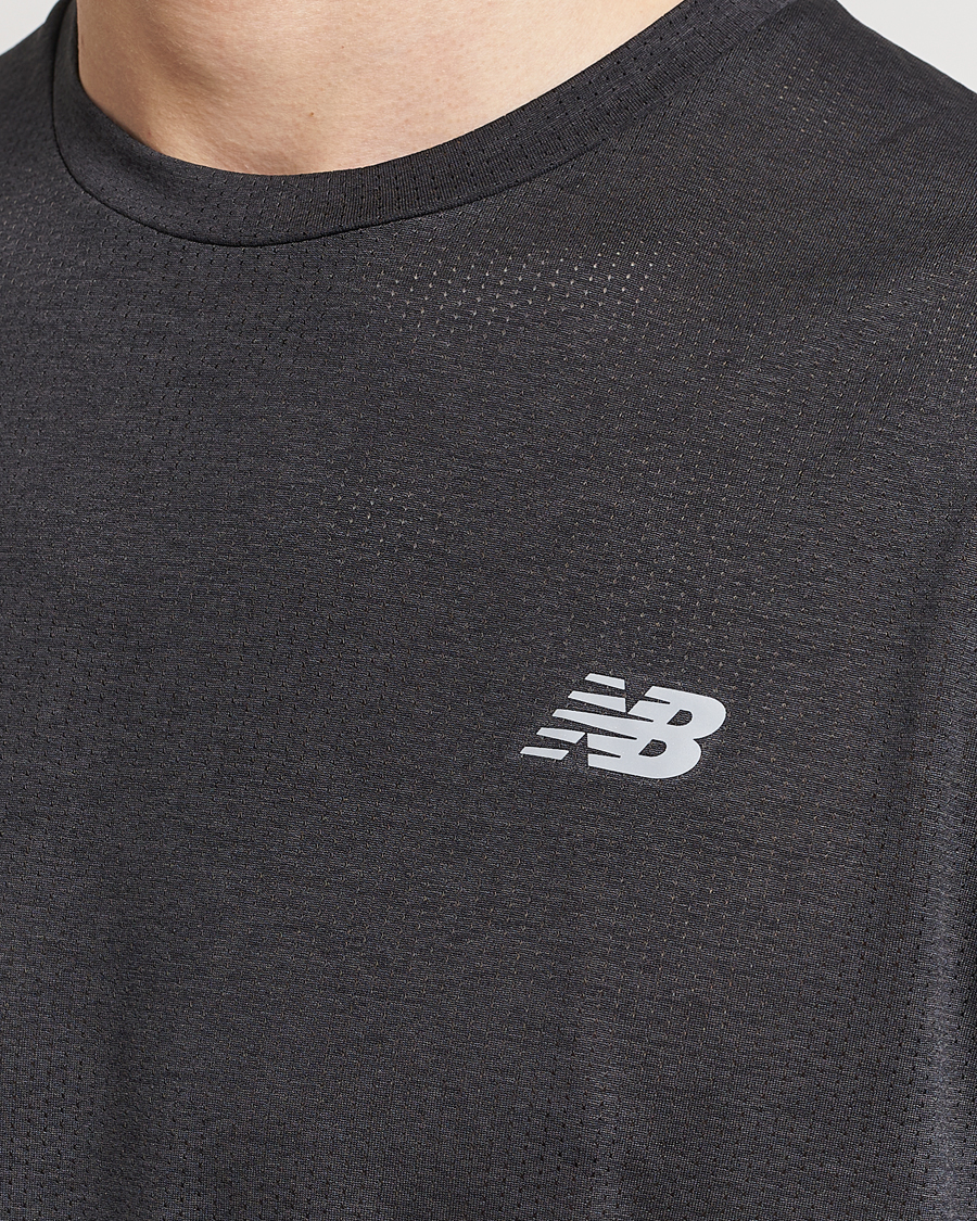 Heren | T-shirts | New Balance Running | Athletics Run T-Shirt Black