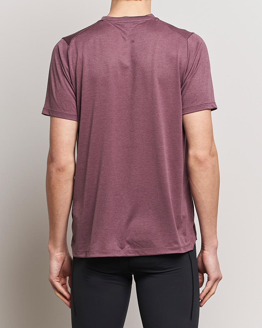Heren | T-shirts | New Balance Running | Athletics Run T-Shirt Licorice Heather