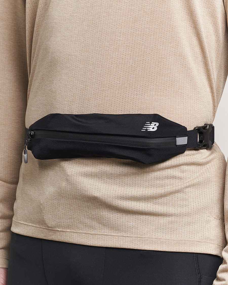 Heren | New Balance Running Running Stretch Belt Black | New Balance Running | Running Stretch Belt Black