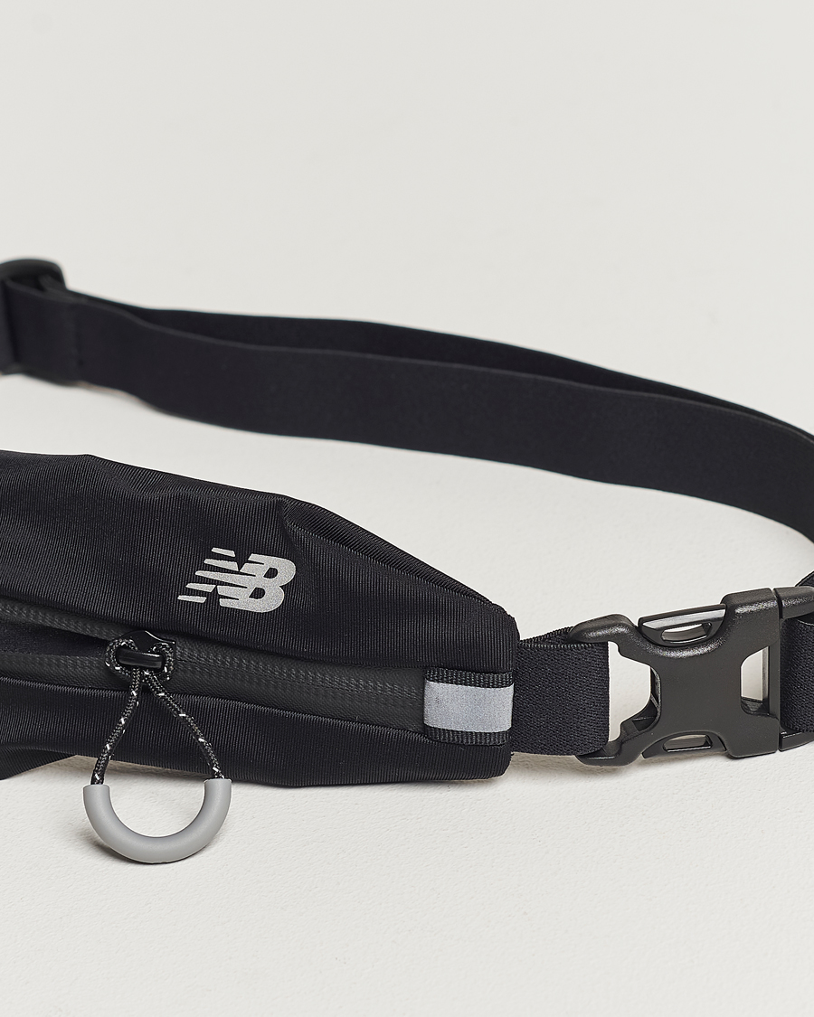 Heren | New Balance Running Running Stretch Belt Black | New Balance Running | Running Stretch Belt Black