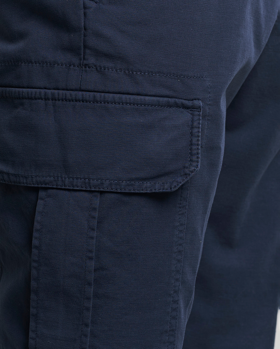 Heren | Broeken | Incotex | Slim Fit Cargo Pants Navy