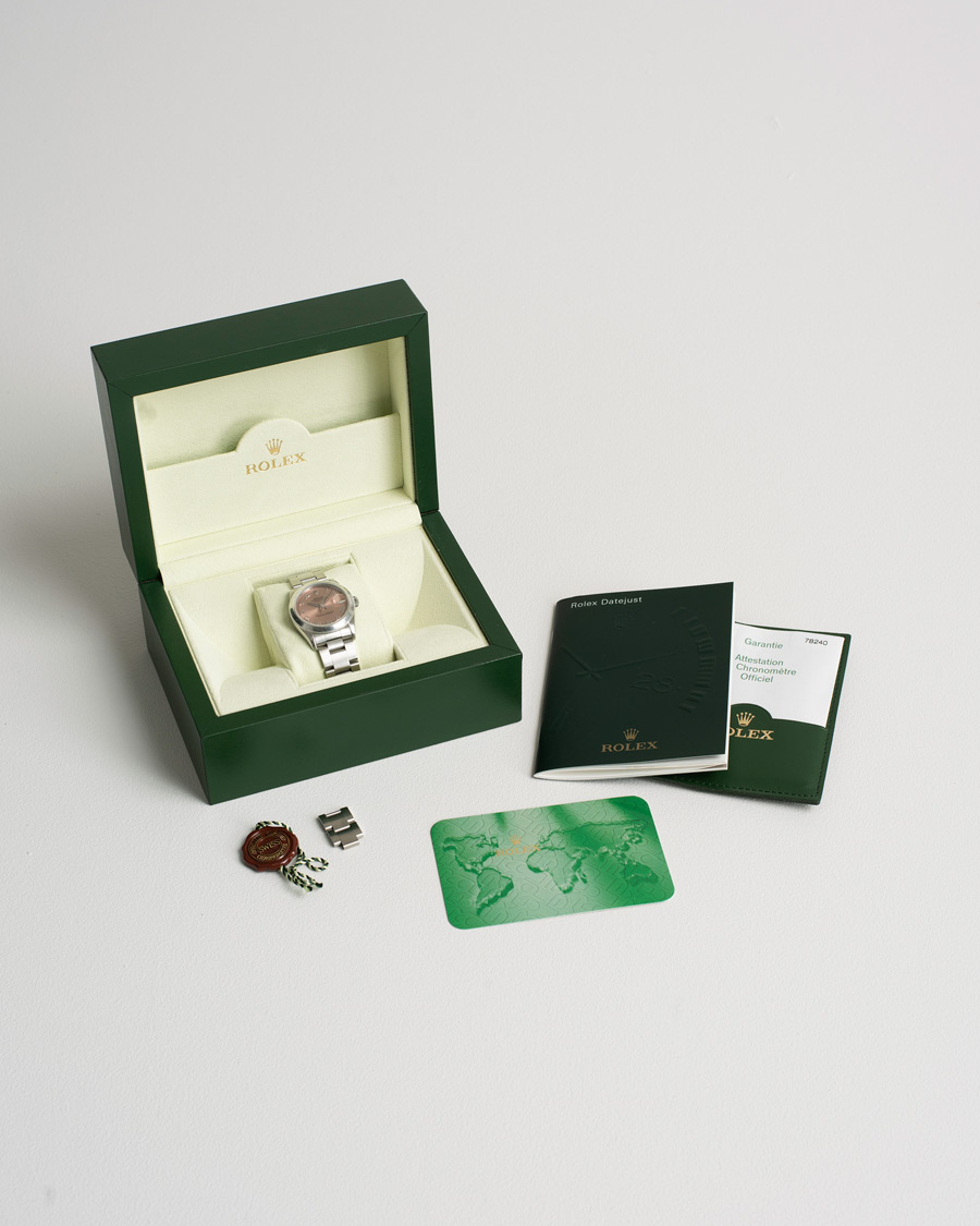 Heren | Rolex Pre-Owned Datejust Lady Oyster 78240 Silver | Rolex Pre-Owned | Datejust Lady Oyster 78240 Silver
