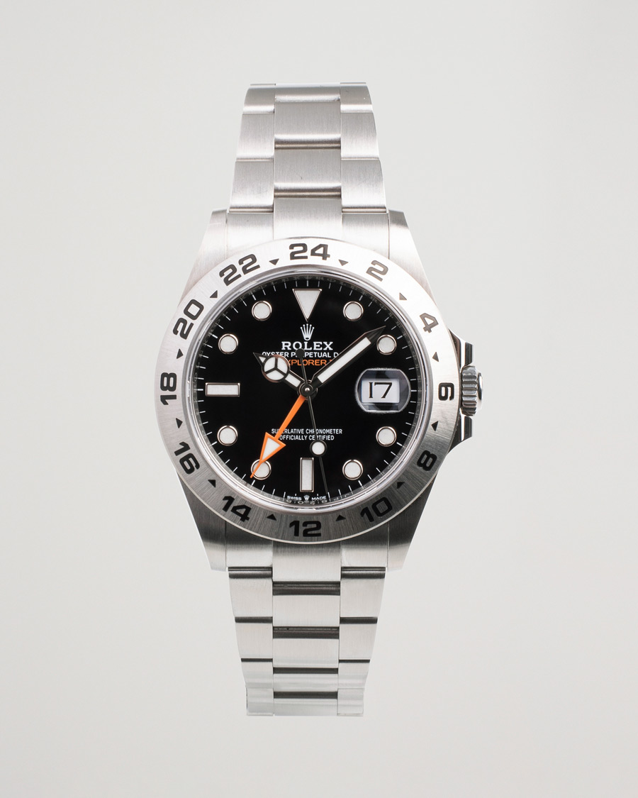 Heren | Rolex Pre-Owned Explorer II 226570 Silver | Rolex Pre-Owned | Explorer II 226570 Silver