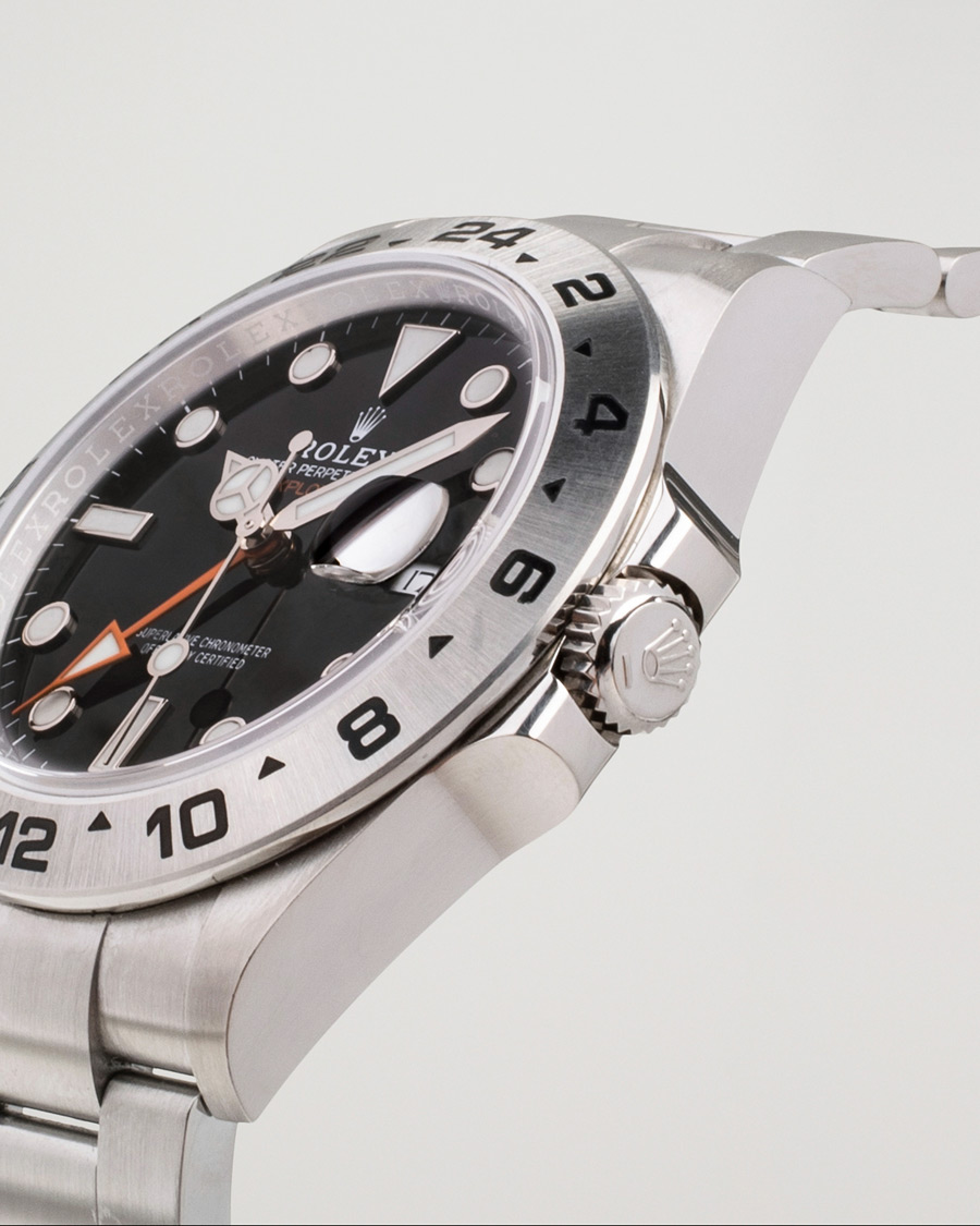 Heren | Rolex Pre-Owned Explorer II 226570 Silver | Rolex Pre-Owned | Explorer II 226570 Silver