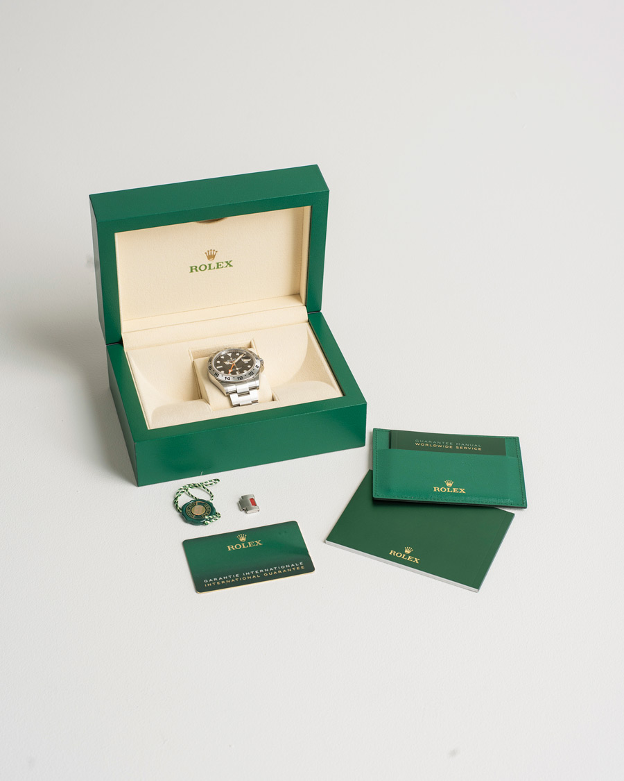 Heren | Rolex Pre-Owned Explorer II 226570 Silver | Rolex Pre-Owned | Explorer II 226570 Silver
