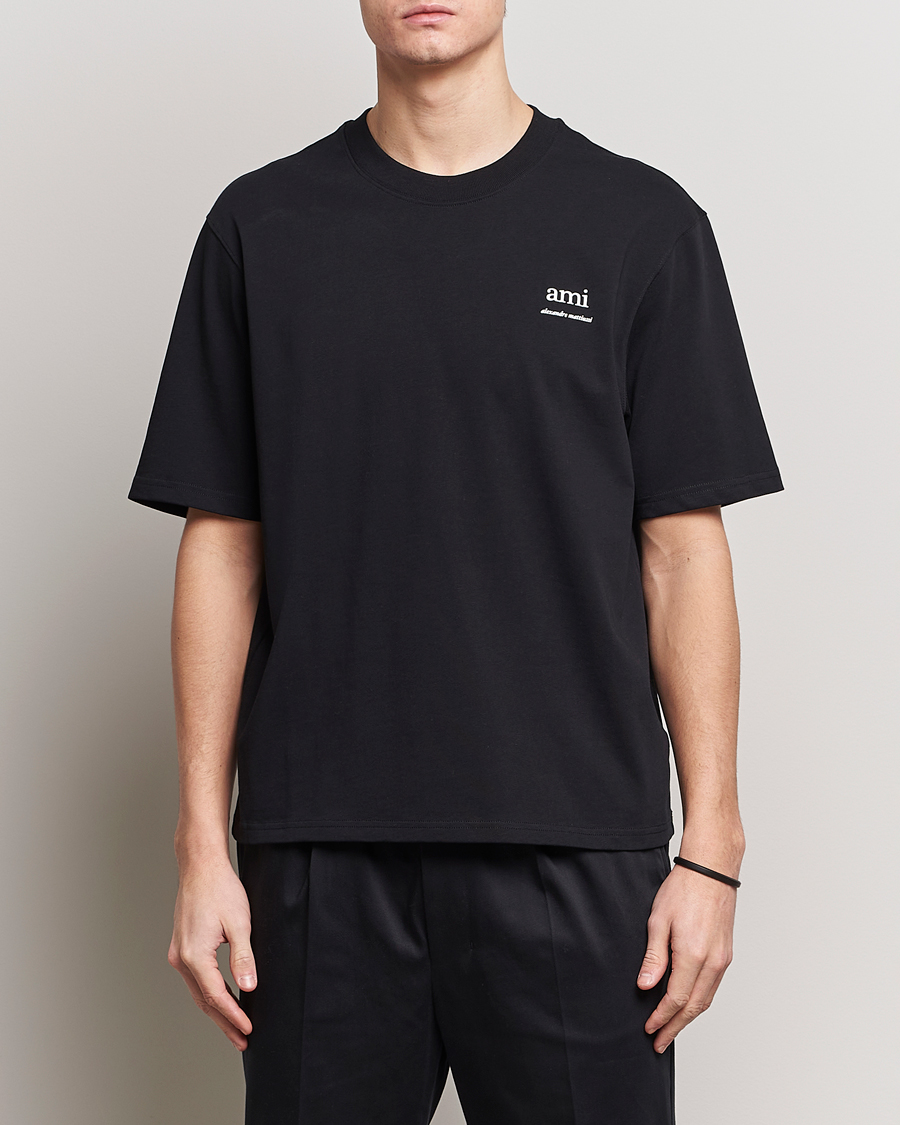 Heren | Contemporary Creators | AMI | Logo T-Shirt Black