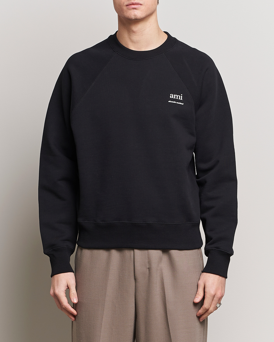 Heren | Sale | AMI | Logo Sweatshirt Black