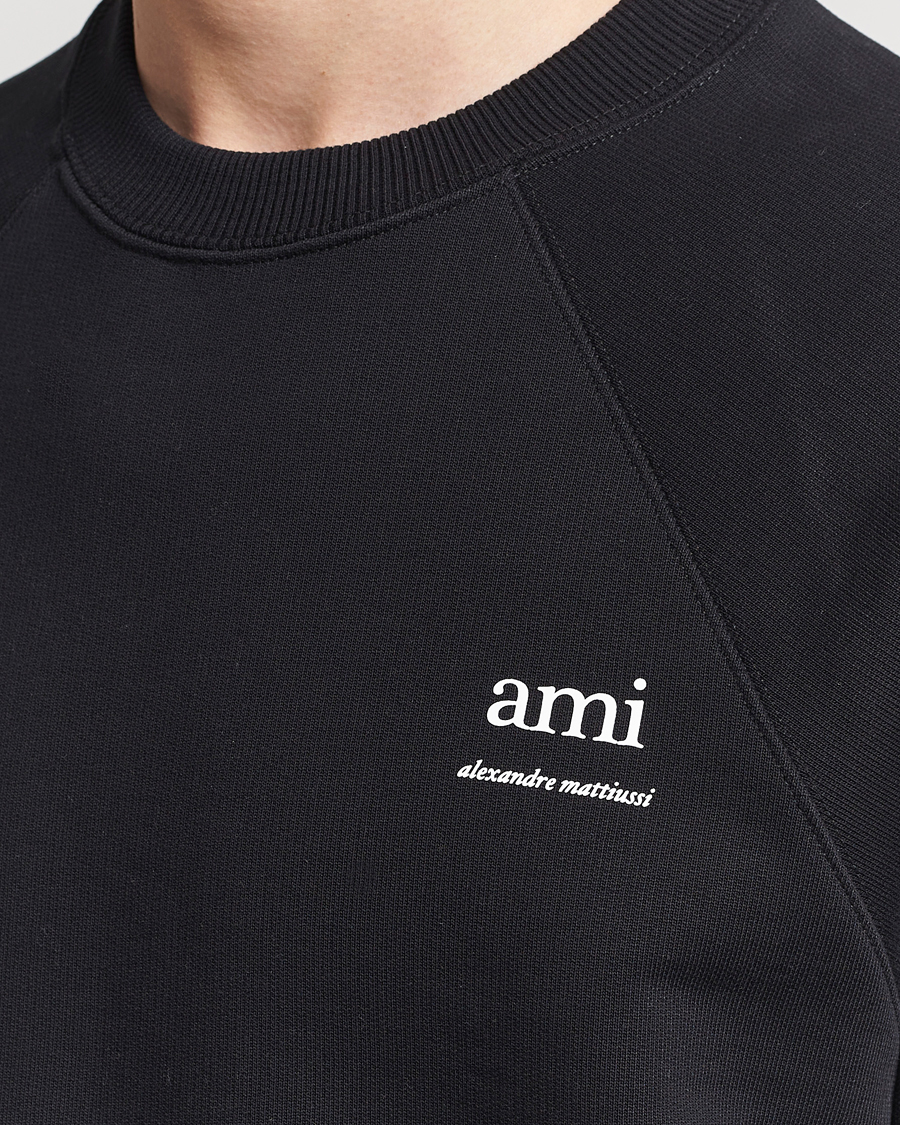 Heren | Truien | AMI | Logo Sweatshirt Black