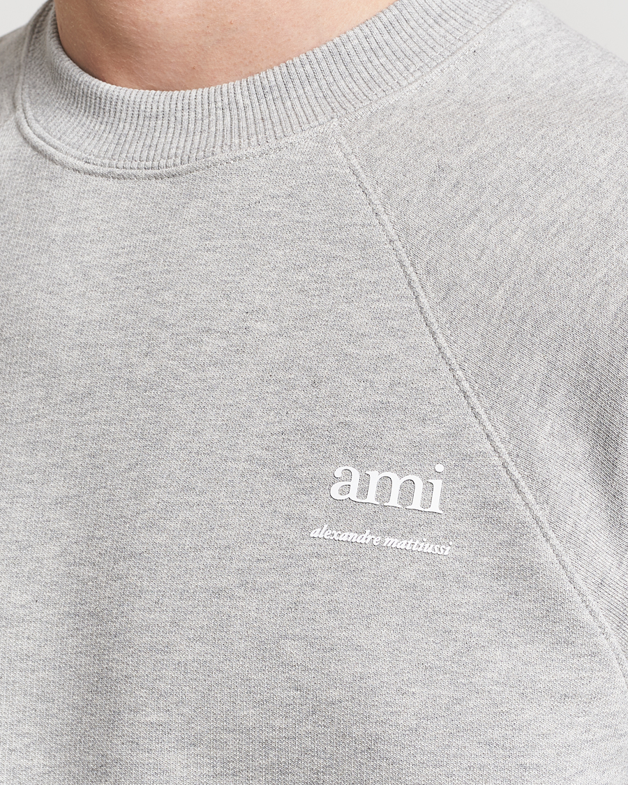Heren | Truien | AMI | Logo Sweatshirt Heather Grey