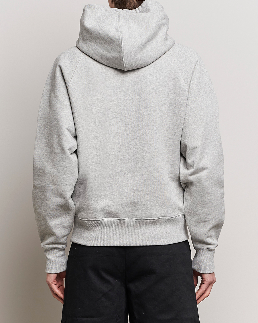 Heren | Truien | AMI | Logo Hoodie Heather Grey