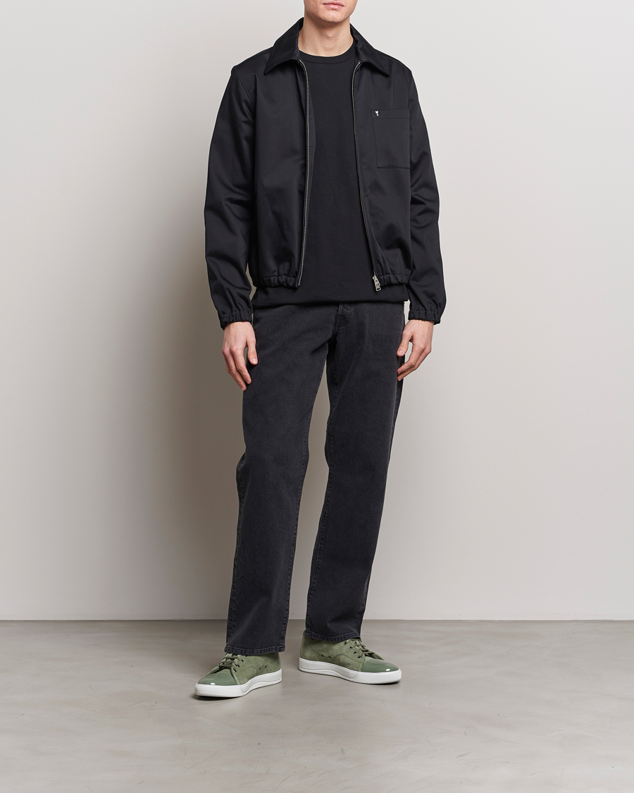 Heren | Jassen | AMI | Zipped Jacket Black