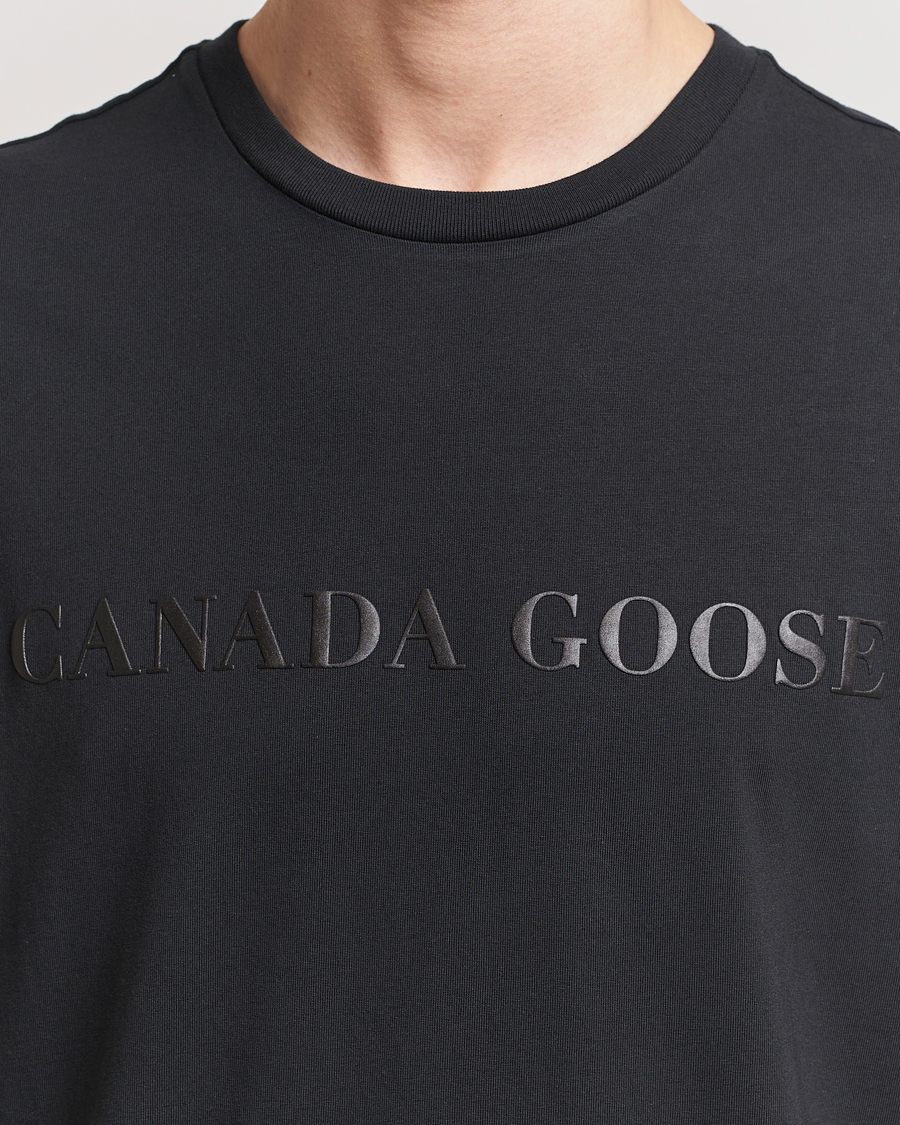 Heren | T-shirts | Canada Goose | Emersen T-Shirt Black