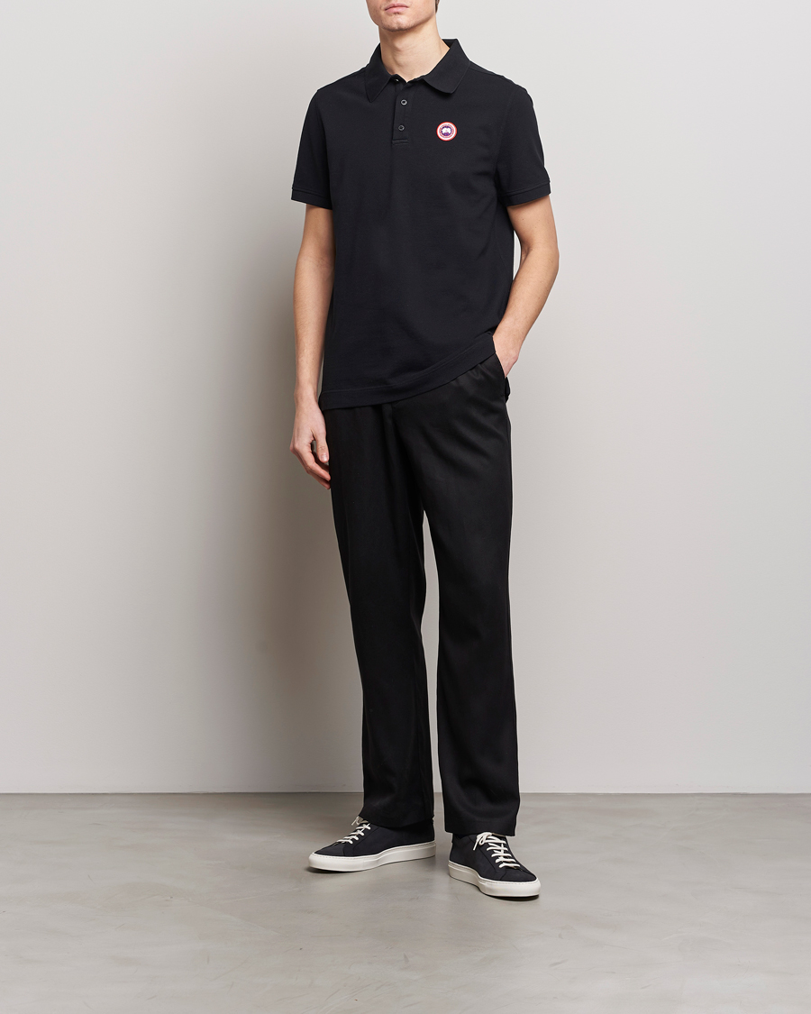 Heren | Polo's | Canada Goose | Beckley Polo Black