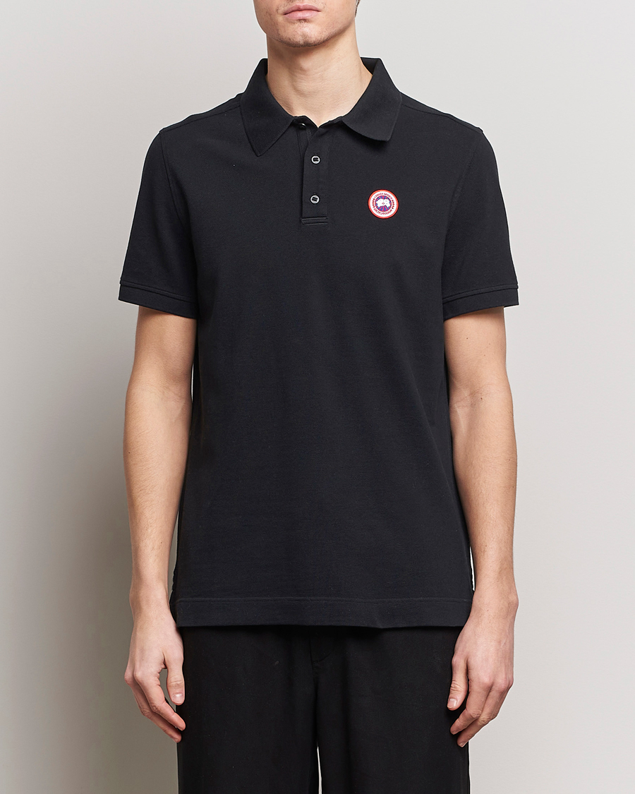 Heren | Poloshirts met korte mouwen | Canada Goose | Beckley Polo Black