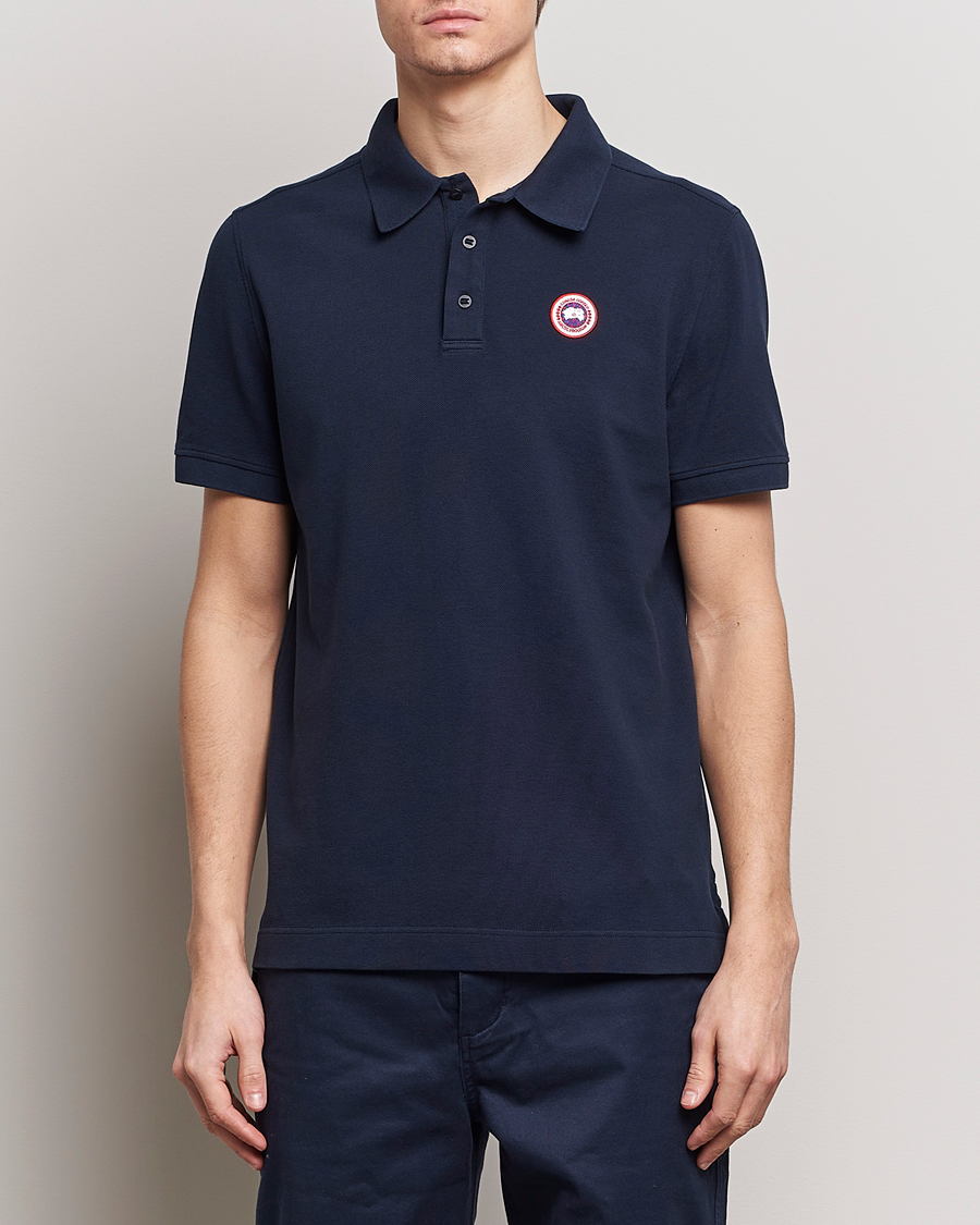 Heren | Poloshirts met korte mouwen | Canada Goose | Beckley Polo Atlantic Navy