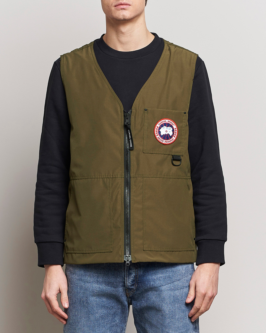 Heren | Jassen | Canada Goose | Canmore Vest Military Green