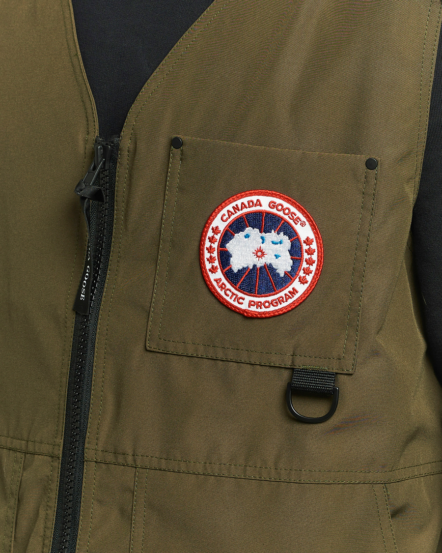 Heren | Jassen | Canada Goose | Canmore Vest Military Green