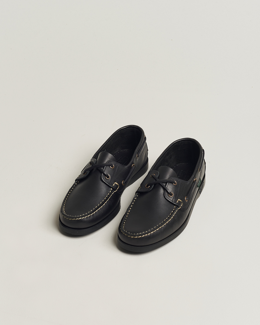 Heren |  | Paraboot | Barth Boat Shoe Black