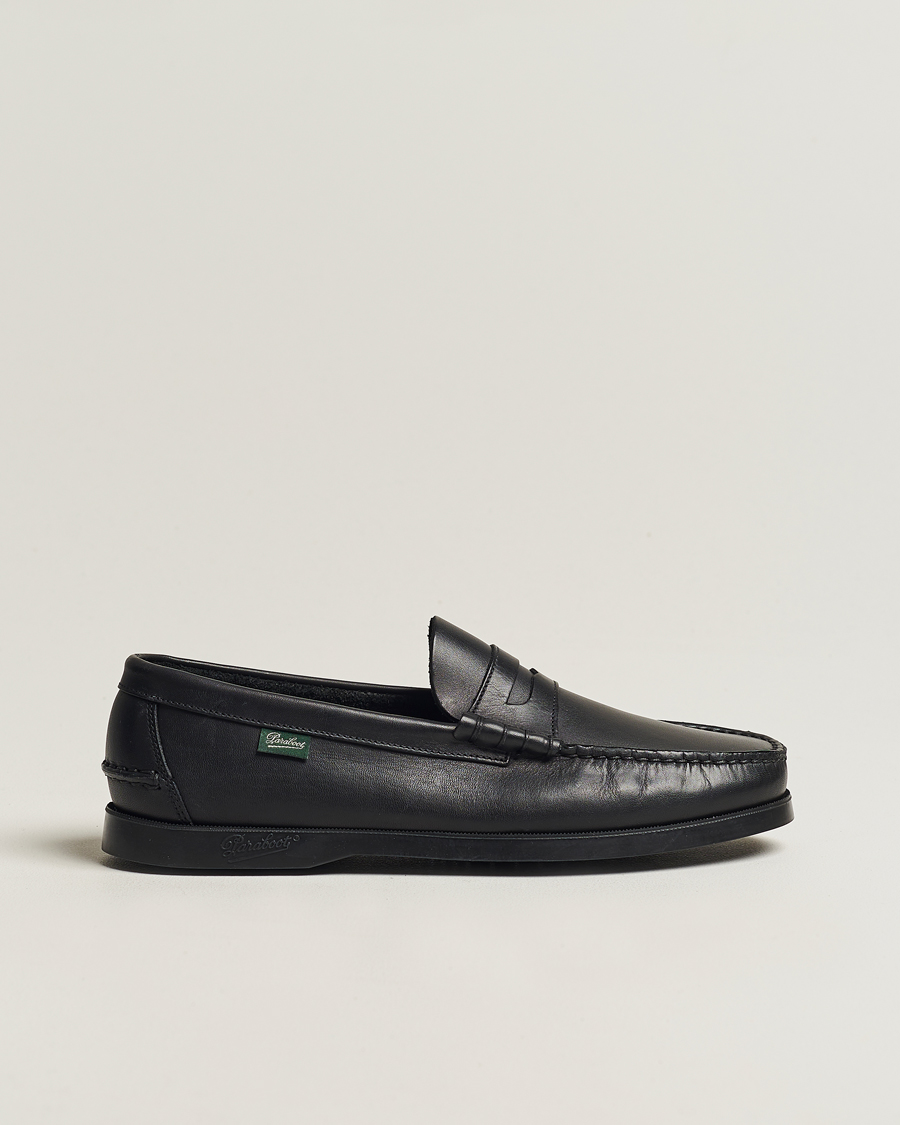 Heren | Instappers | Paraboot | Coraux Moccasin Black