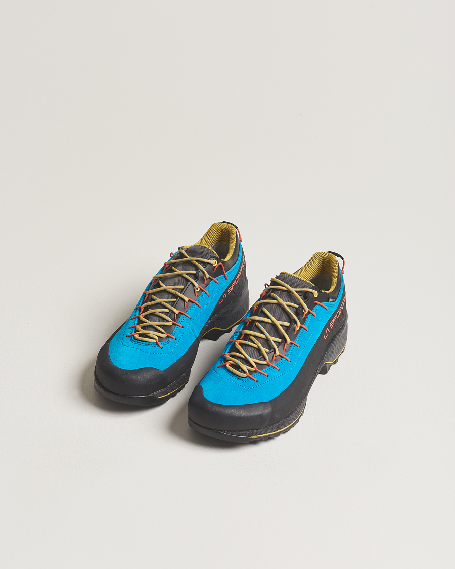 Heren | La Sportiva TX4 Evo GTX Hiking Shoes Tropic Blue/Bamboo | La Sportiva | TX4 Evo GTX Hiking Shoes Tropic Blue/Bamboo