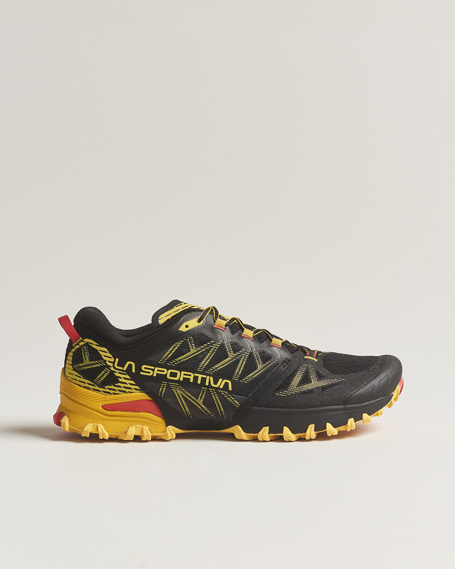 Heren | La Sportiva Bushido III Trail Running Sneakers Black/Yellow | La Sportiva | Bushido III Trail Running Sneakers Black/Yellow