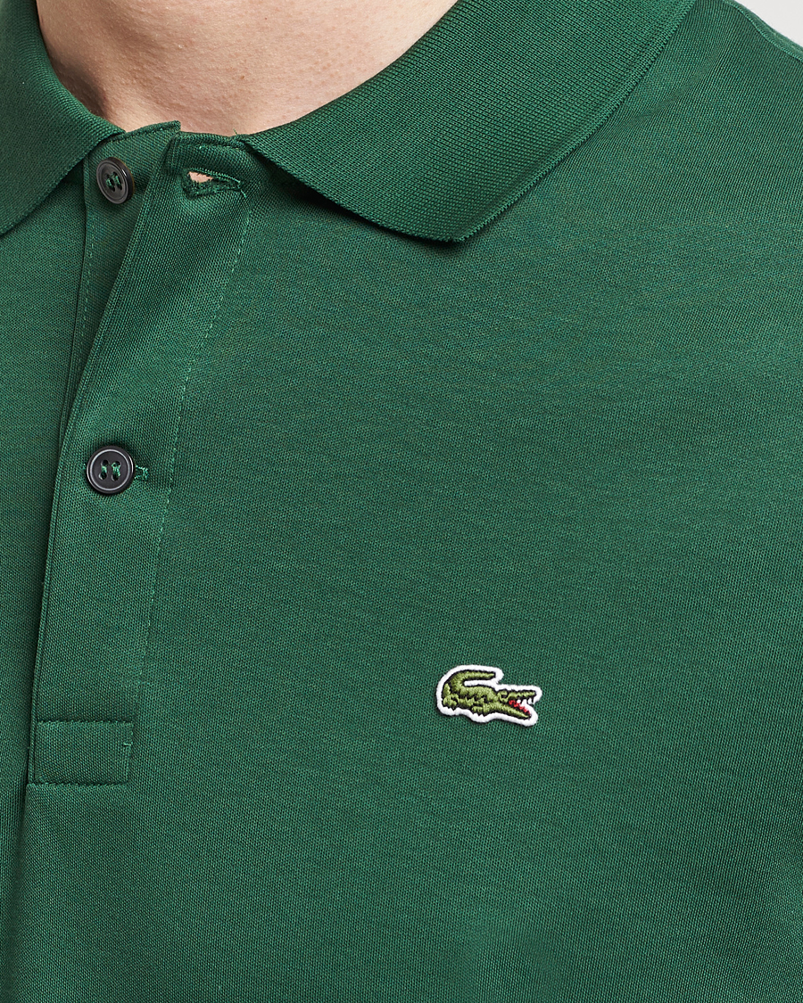 Heren | Polo's | Lacoste | Pima Interlock Piké Green