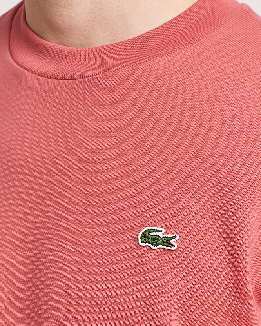 Heren | Truien | Lacoste | Crew Neck Sweatshirt Sierra Red