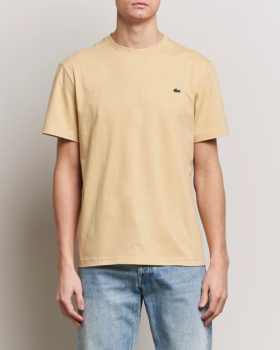 Heren | T-shirts | Lacoste | Crew Neck T-Shirt Croissant