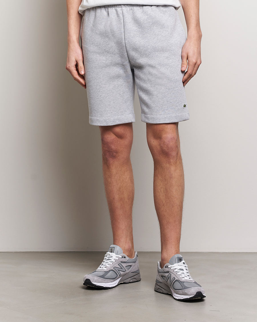 Heren | Sweatshorts | Lacoste | Sweatshorts Silver Chine