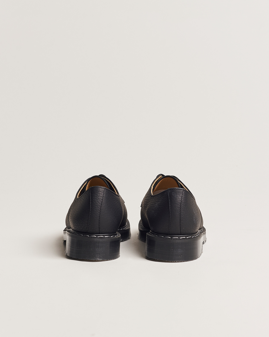 Heren | Derby schoenen | Solovair | 3 Eye Gibson Shoe Black Grain