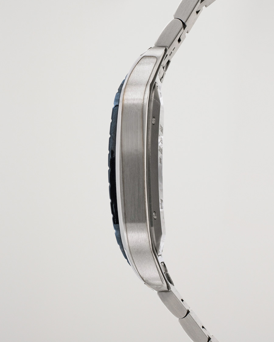 Heren | Cartier Pre-Owned Santos De Cartier Steel WSSA0048 Silver | Cartier Pre-Owned | Santos De Cartier Steel WSSA0048 Silver
