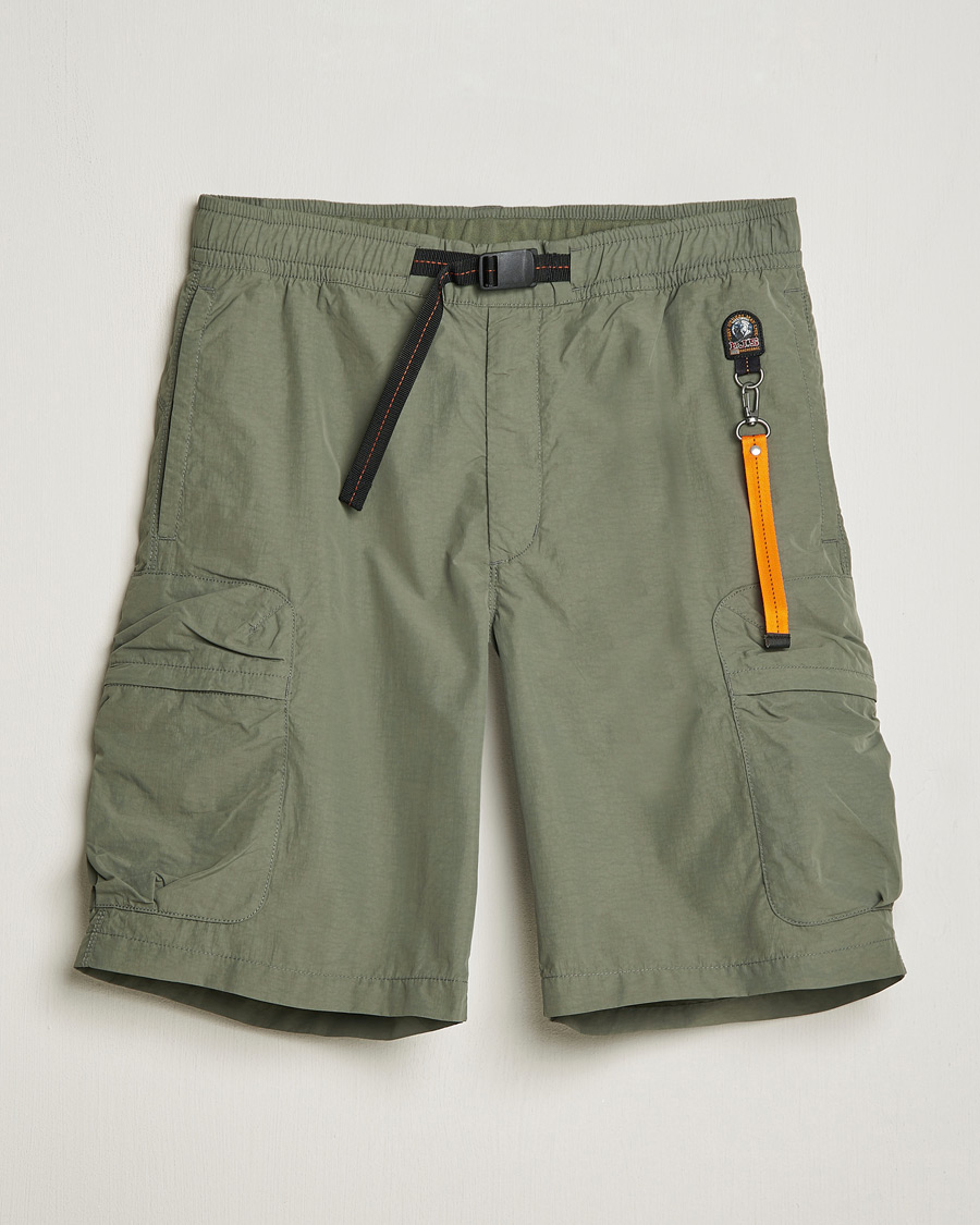 Heren | Korte broek | Parajumpers | Walton Vintage Nylon Shorts Thyme Green