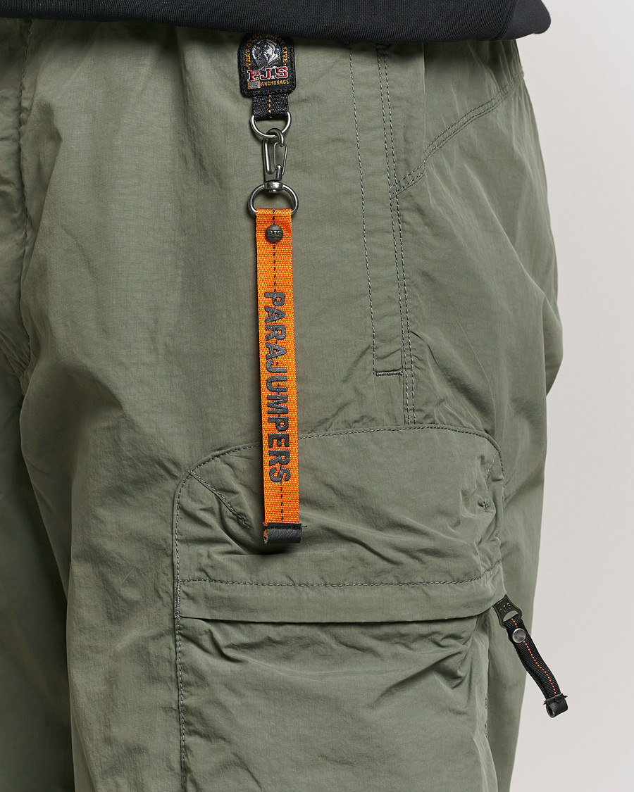 Heren | Korte broek | Parajumpers | Walton Vintage Nylon Shorts Thyme Green
