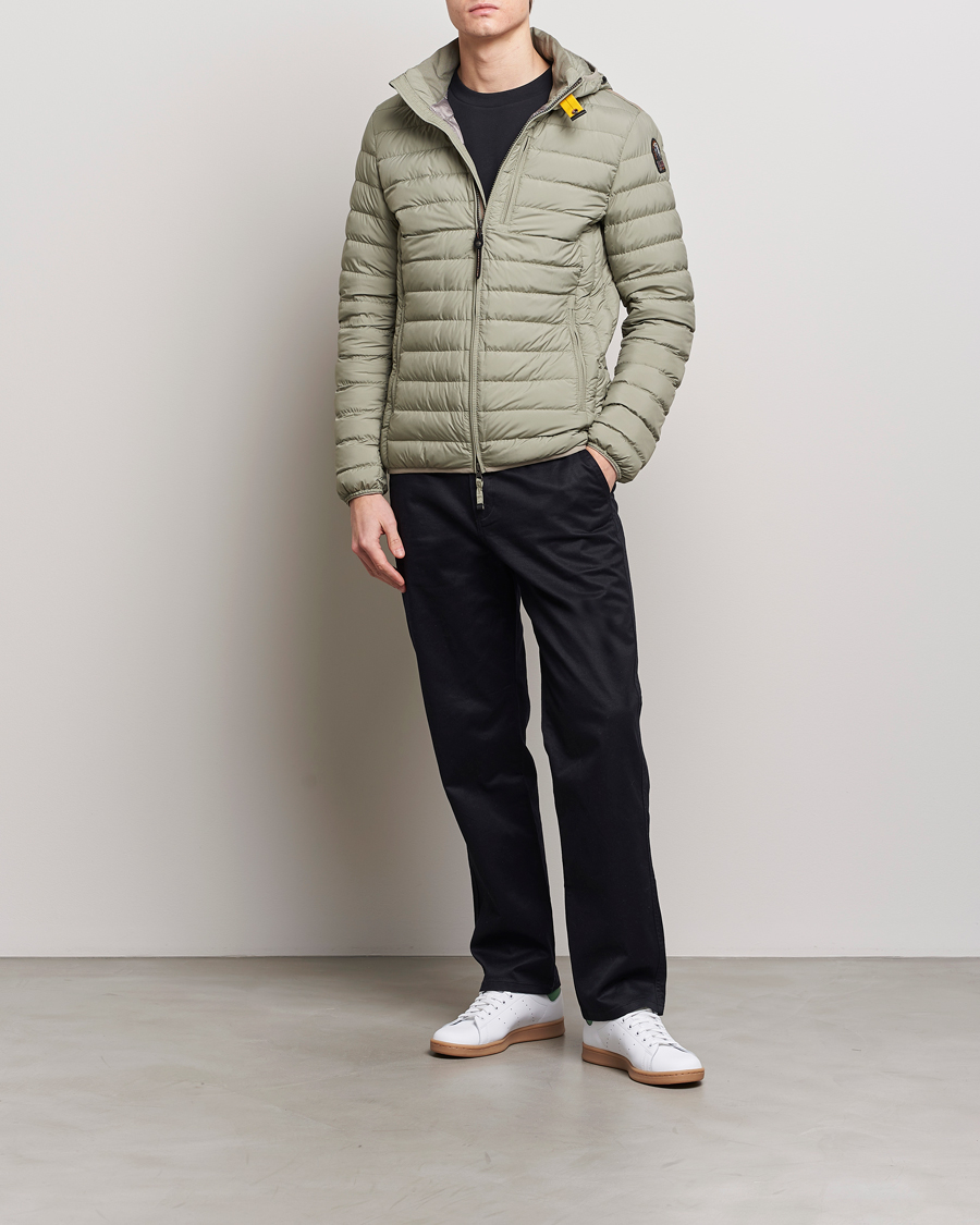 Heren | Jassen | Parajumpers | Last Minute Super Lightweight Hooded Jacket Sage