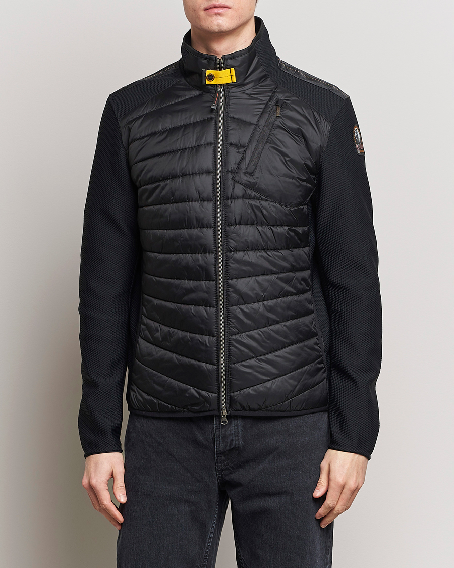 Heren | Hybride jassen | Parajumpers | Jayden Mesh Hybrid Jacket Black