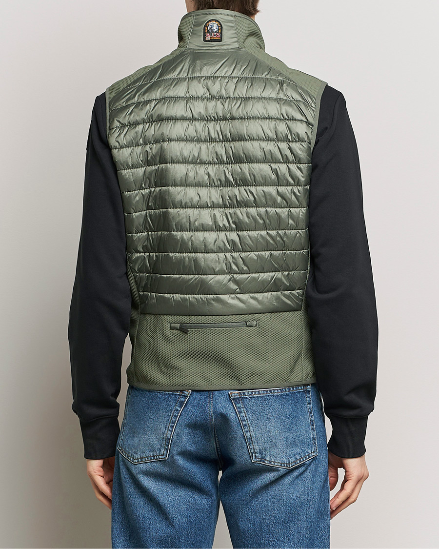 Heren | Jassen | Parajumpers | Zavier Hybrid Vest Thyme Green