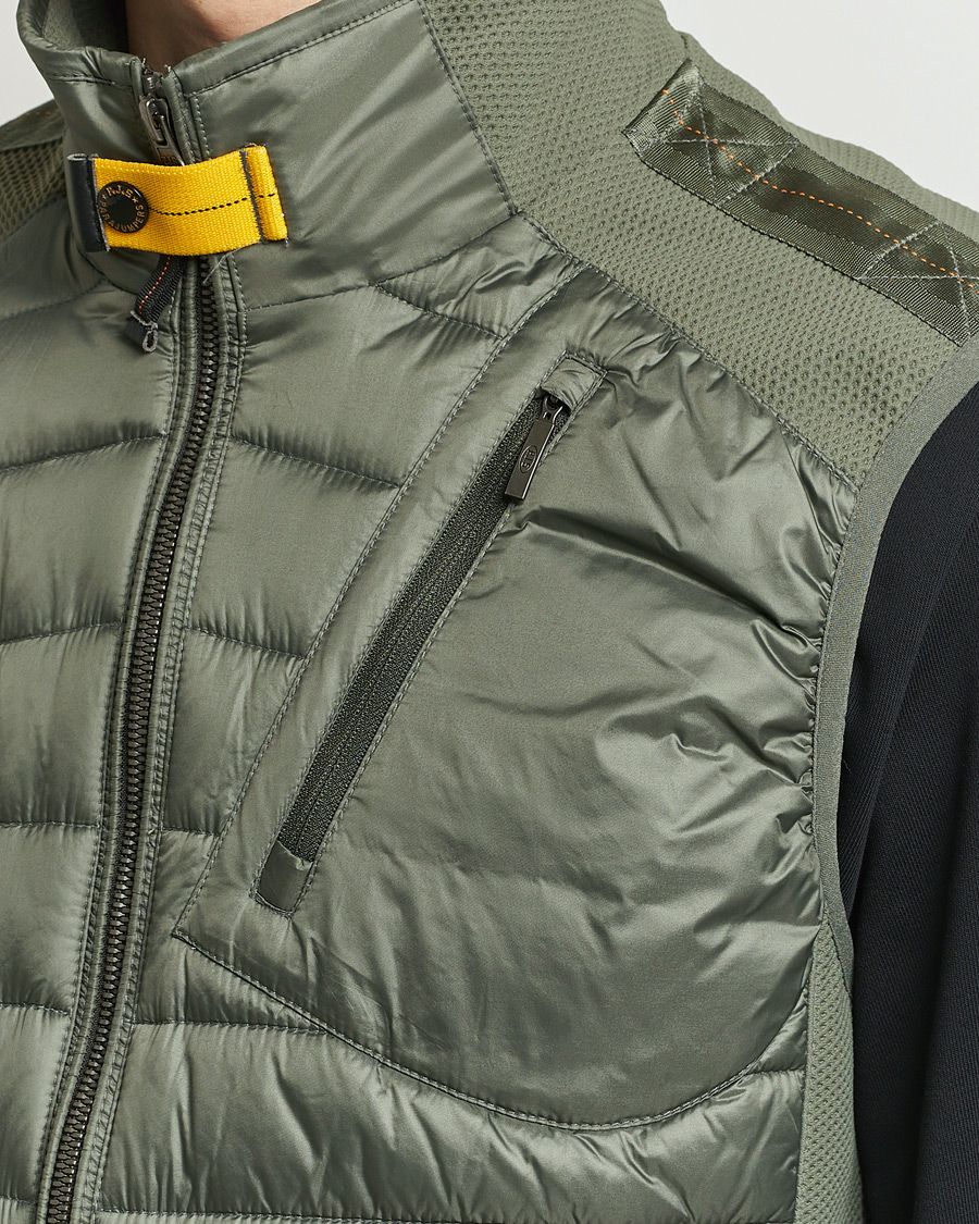 Heren | Jassen | Parajumpers | Zavier Hybrid Vest Thyme Green