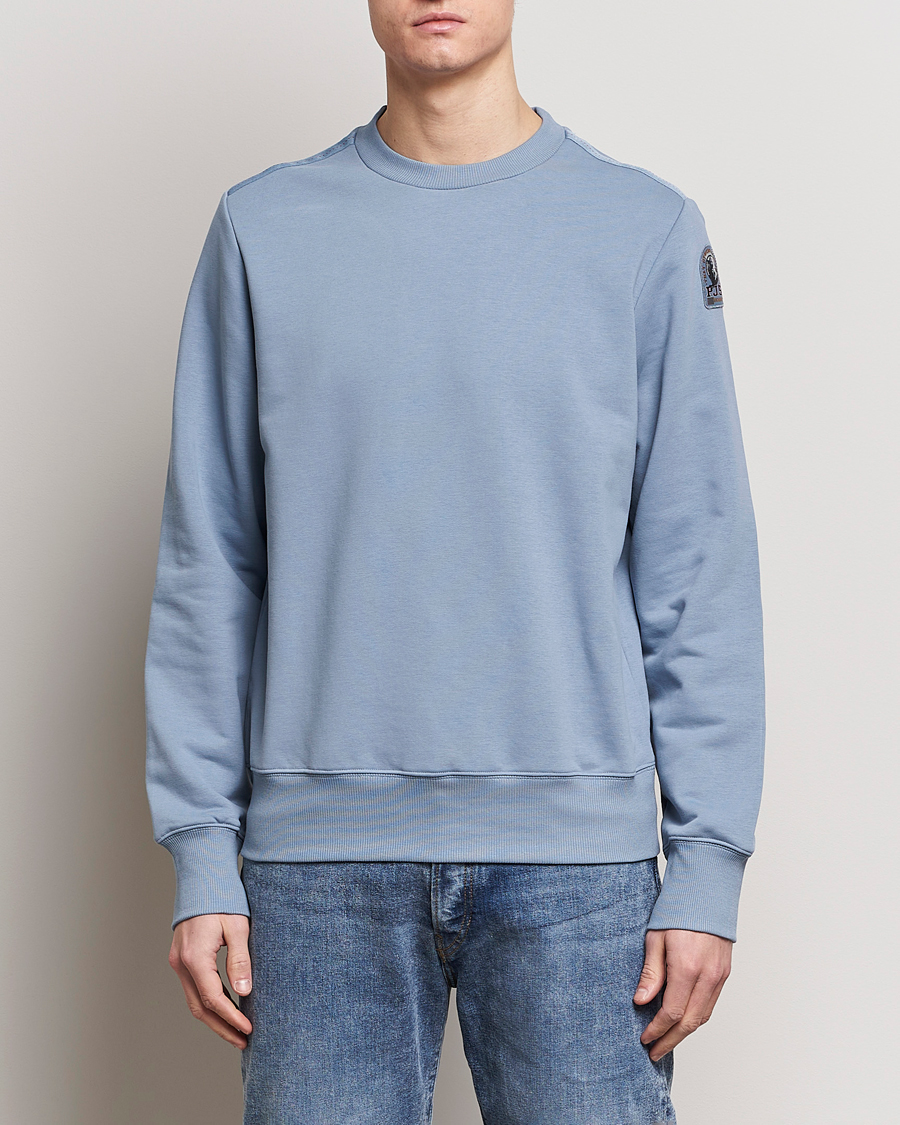 Heren | Truien | Parajumpers | K2 Super Easy Crew Neck Sweatshirt Blue Stone