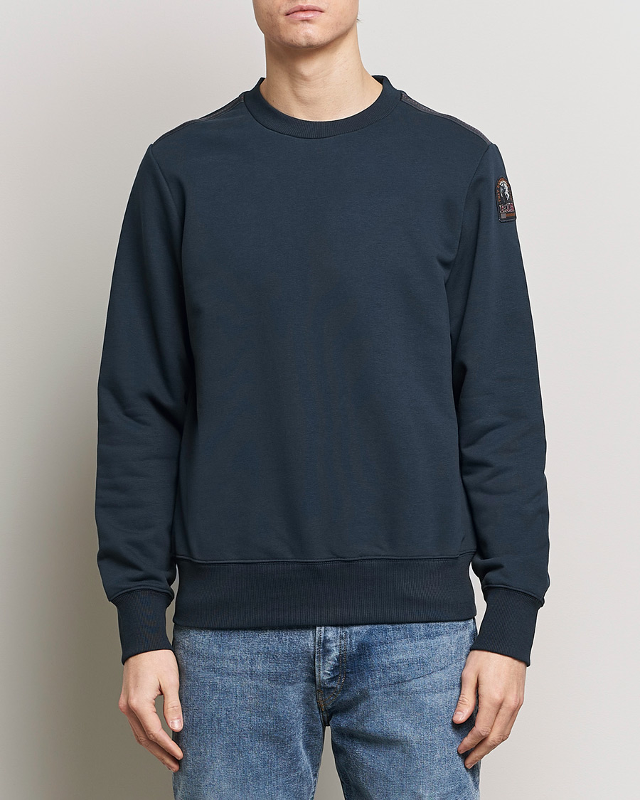 Heren | Truien | Parajumpers | K2 Super Easy Crew Neck Sweatshirt Blue Navy