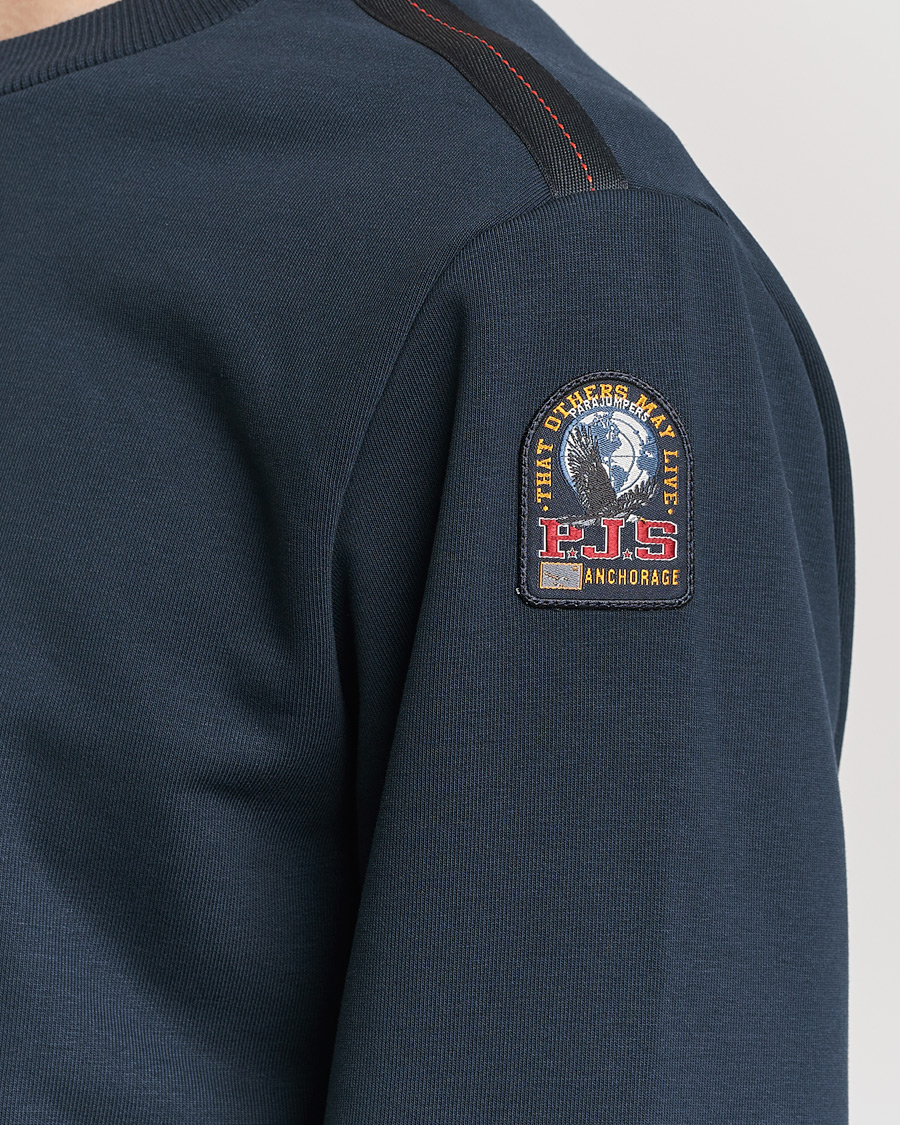 Heren | Truien | Parajumpers | K2 Super Easy Crew Neck Sweatshirt Blue Navy