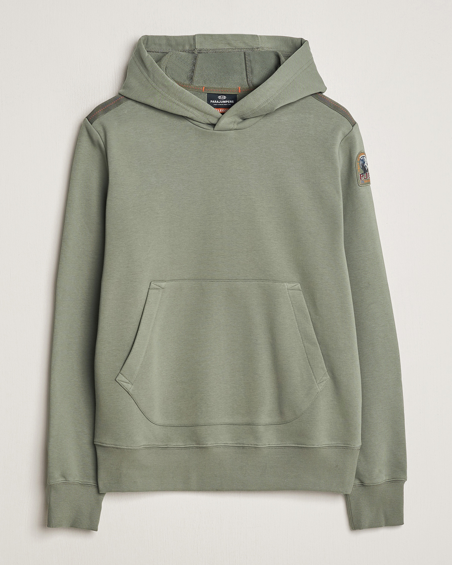 Heren | Truien | Parajumpers | Everest Super Easy Hoodie Thyme Green