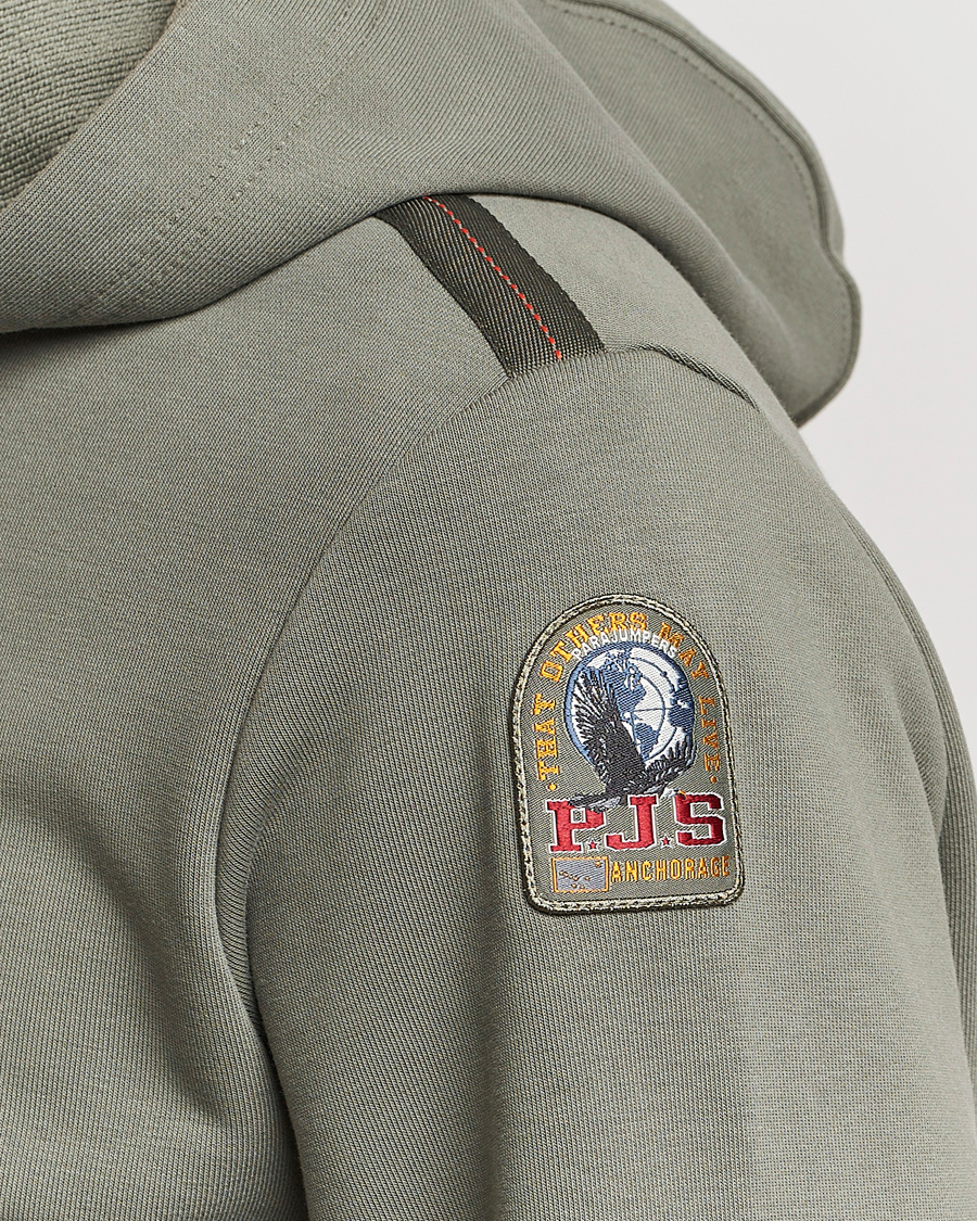 Heren | Truien | Parajumpers | Everest Super Easy Hoodie Thyme Green