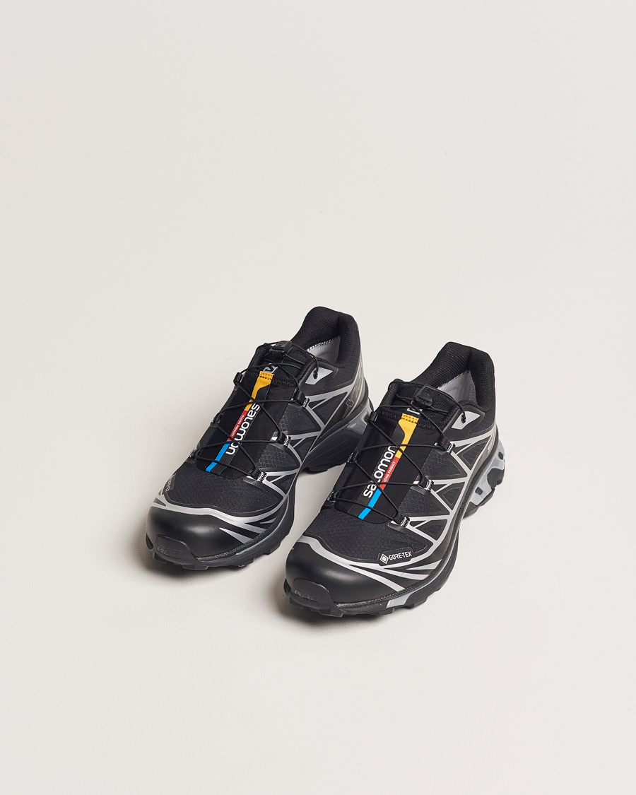 Heren | Hardloopsneakers | Salomon | XT-6 GTX Sneakers Black