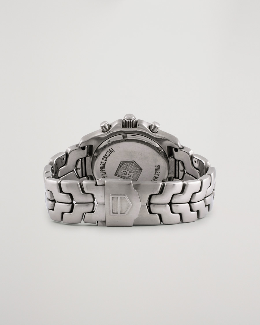 Heren | Tag Heuer Pre-Owned Link Quartz CT1111 Silver | Tag Heuer Pre-Owned | Link Quartz CT1111 Silver