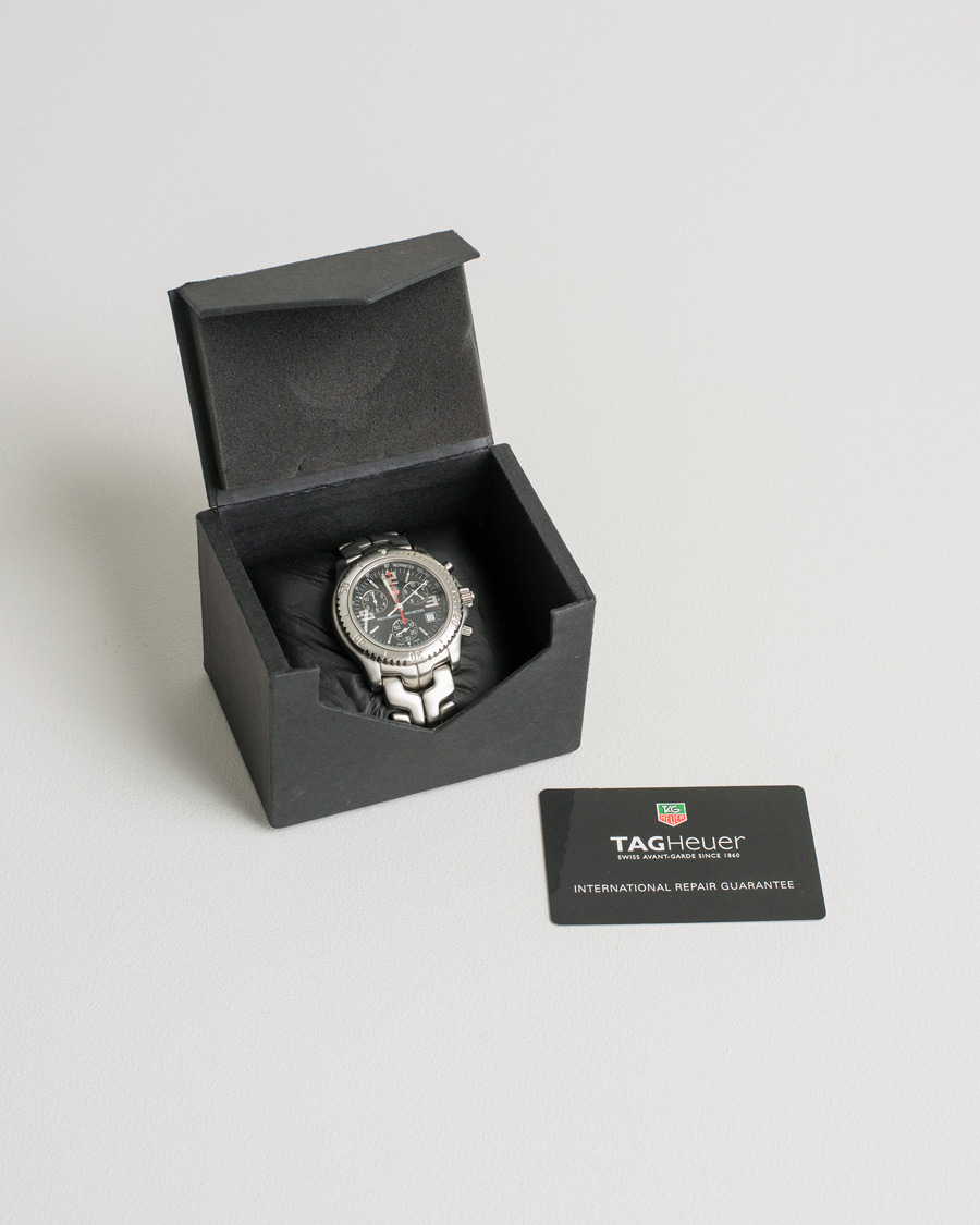 Heren | Tag Heuer Pre-Owned Link Quartz CT1111 Silver | Tag Heuer Pre-Owned | Link Quartz CT1111 Silver