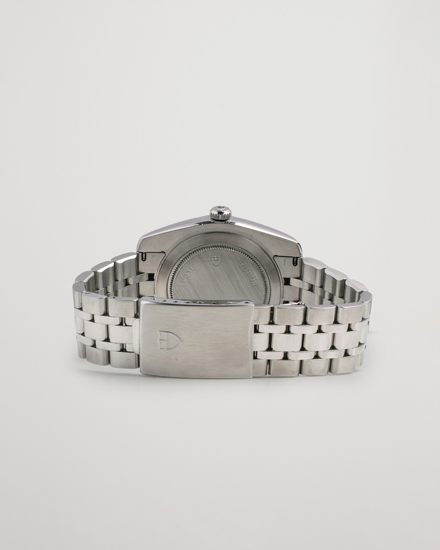 Heren | Tudor Pre-Owned Classic Date-Day 23010 Silver | Tudor Pre-Owned | Classic Date-Day 23010 Silver